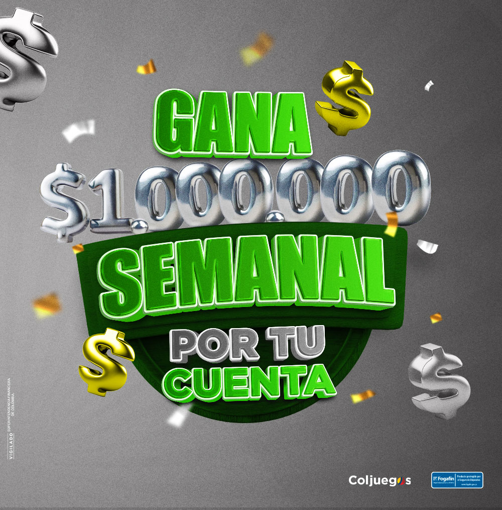 Campaña gana 1.000.000 semanal 