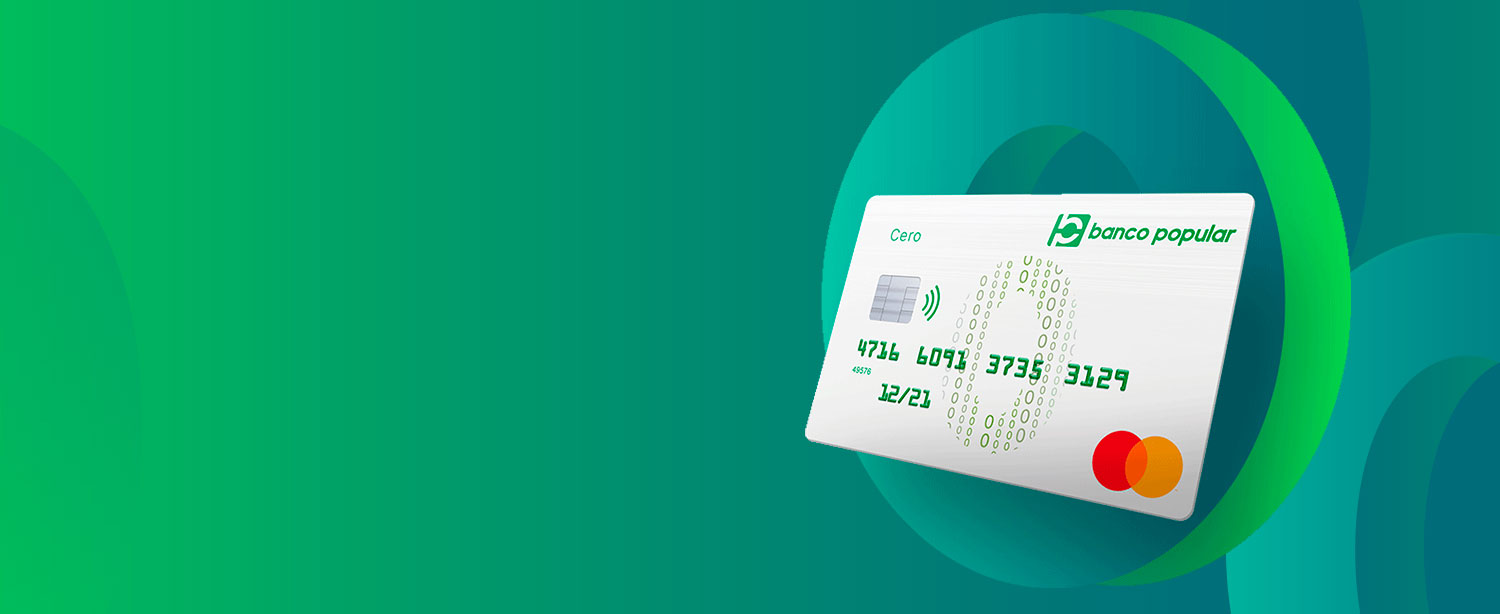 tarjeta credito cero color blanco