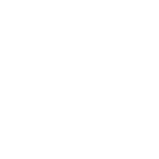 icono circular blanco mano con planta creciendo