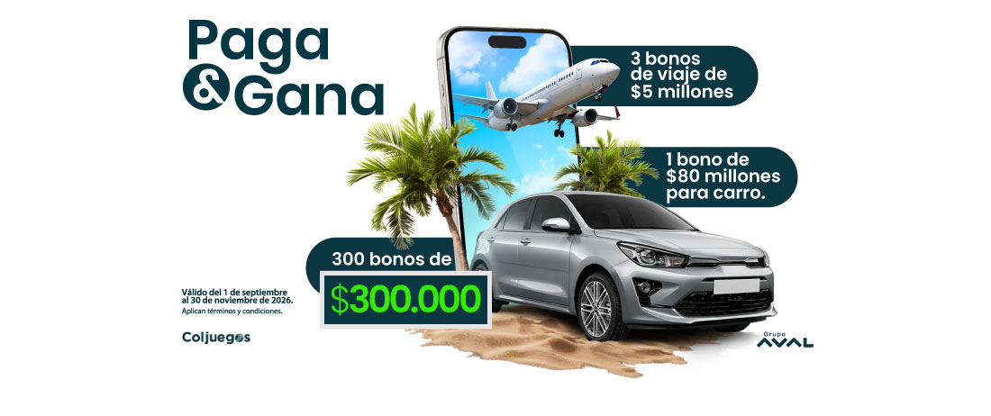 Promoción Paga y Gana Banco Popular Colombia: celular con carro, avión y bonos por uso de App y Tarjeta Débito