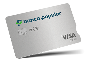tarjeta débito dle banco popular