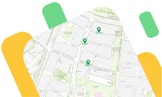 Mapa buscador oficinas Banco Popular