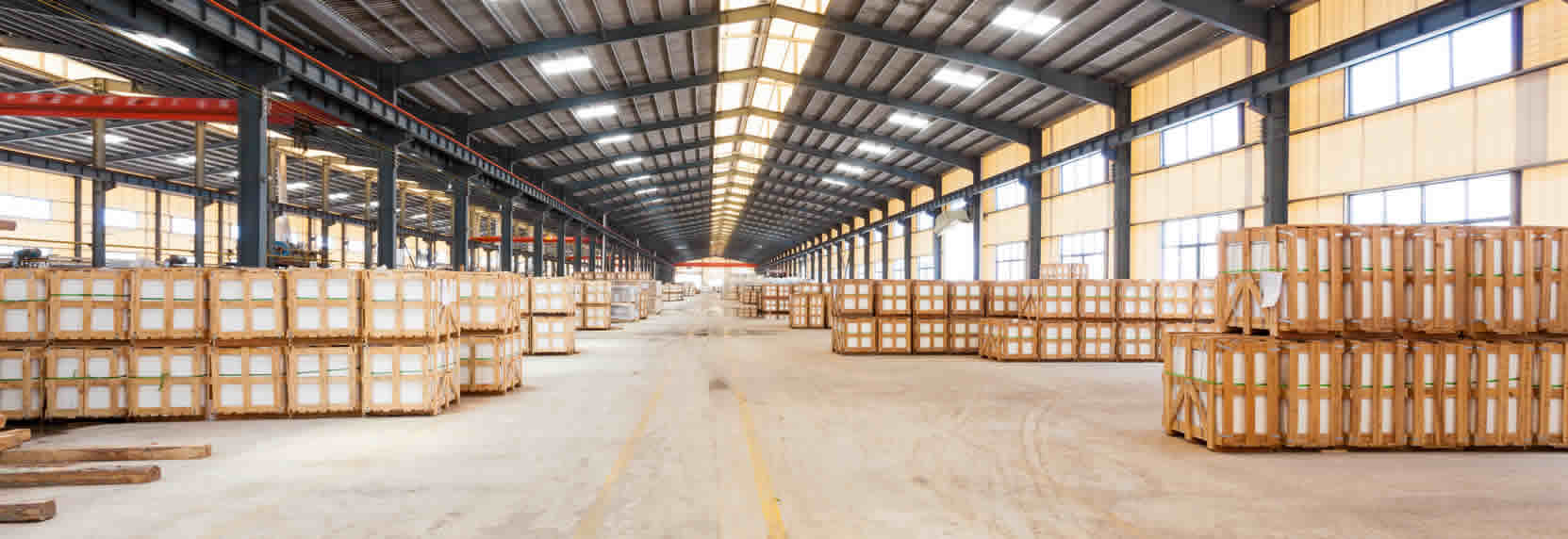 Bodega con cajas