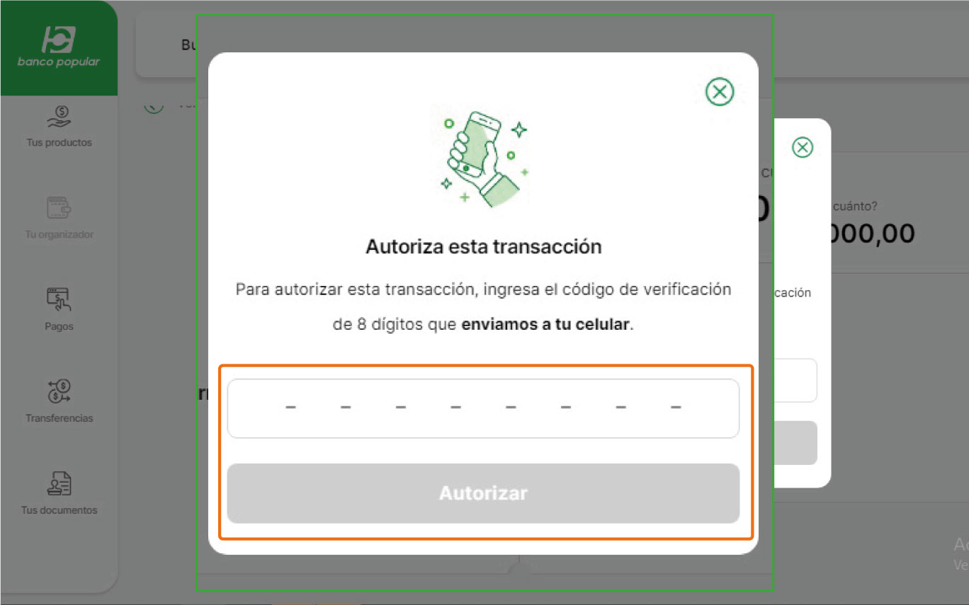 Imagen del dashboard del aplicativo
