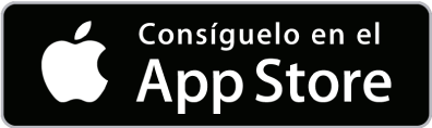 Botón negro con logo de App Store