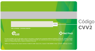 Tarjeta Débito del Banco Popular