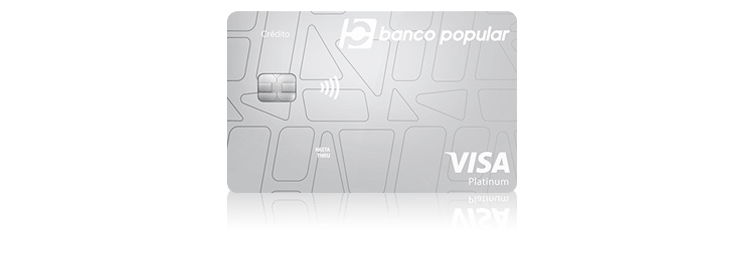 Tarjeta Crédito Visa Platinum Banco Popular