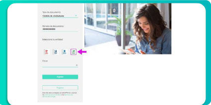 Chica revisando los pasos de registro en tuplus