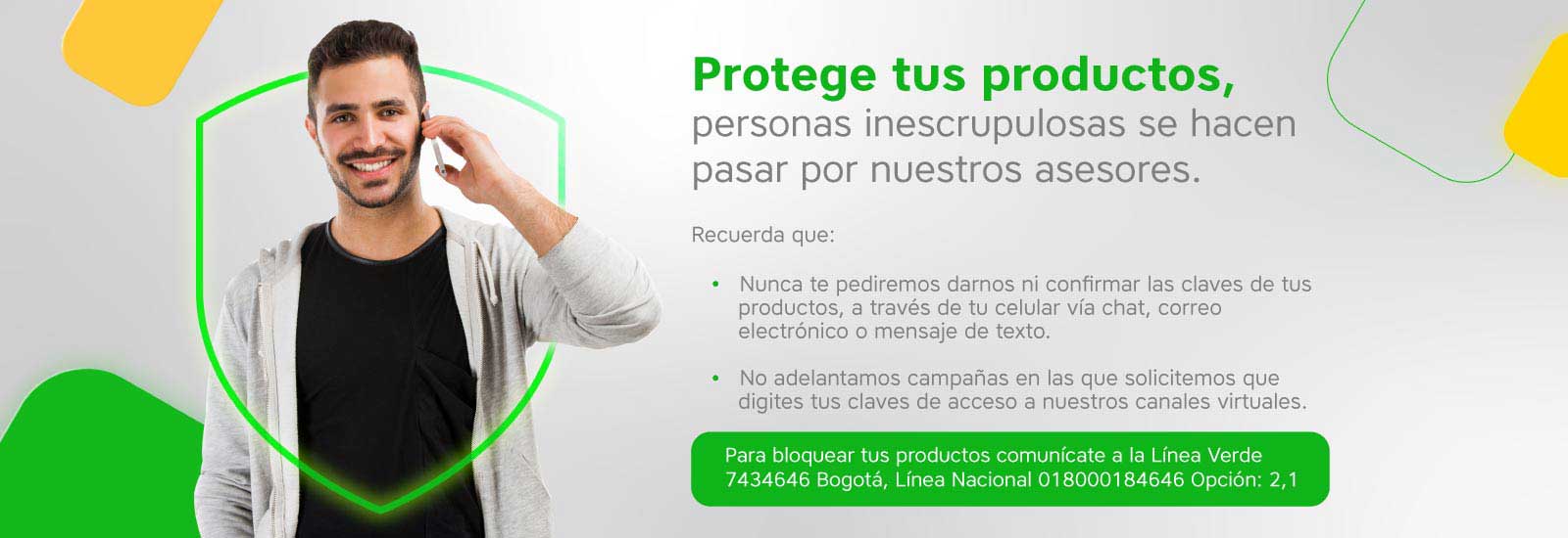 Hombre hablando por telefono