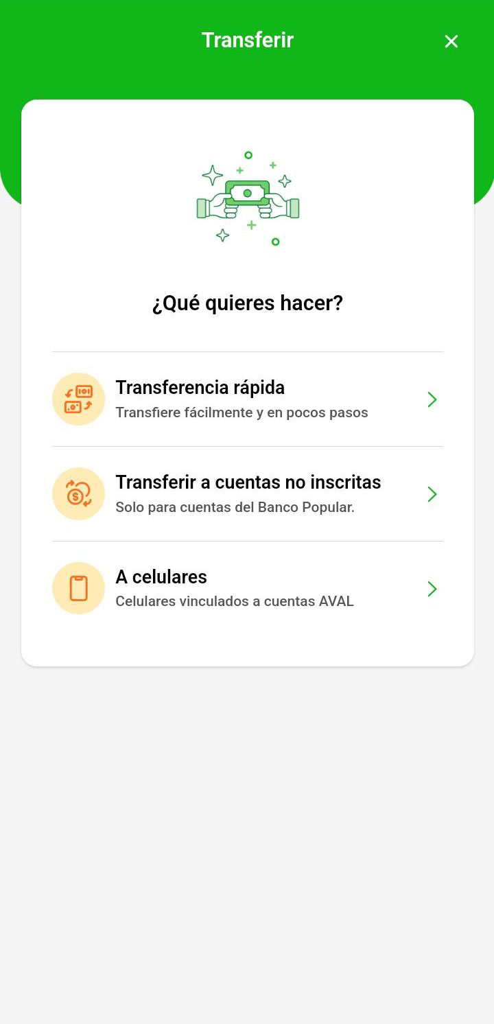 Imagen del panel de opciones