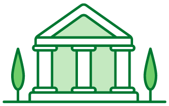 Icono de un banco