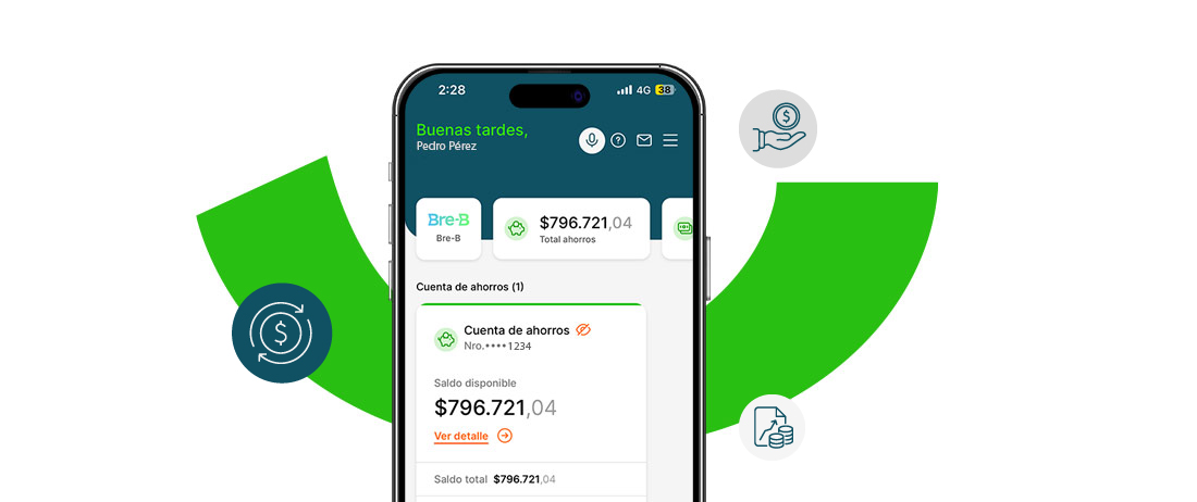 persona descargando la app del Banco Popular