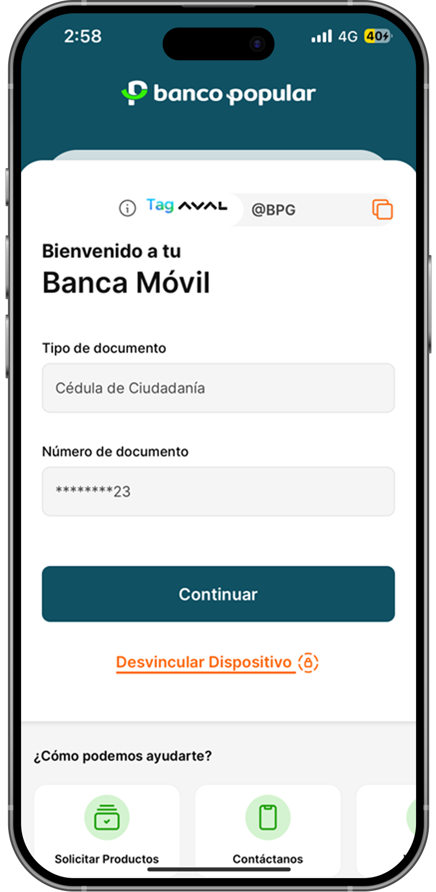 celular con imagen de como abrir tus bolsillos