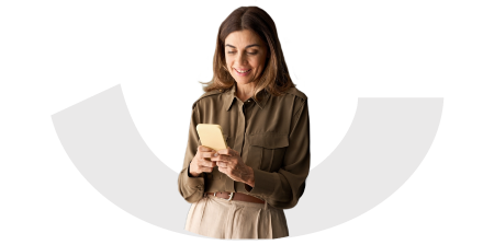 Mujeres con celular