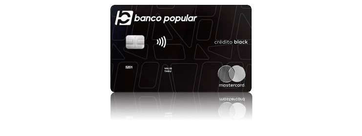 Tarjeta Crédito MasterCard Black Banco Popular