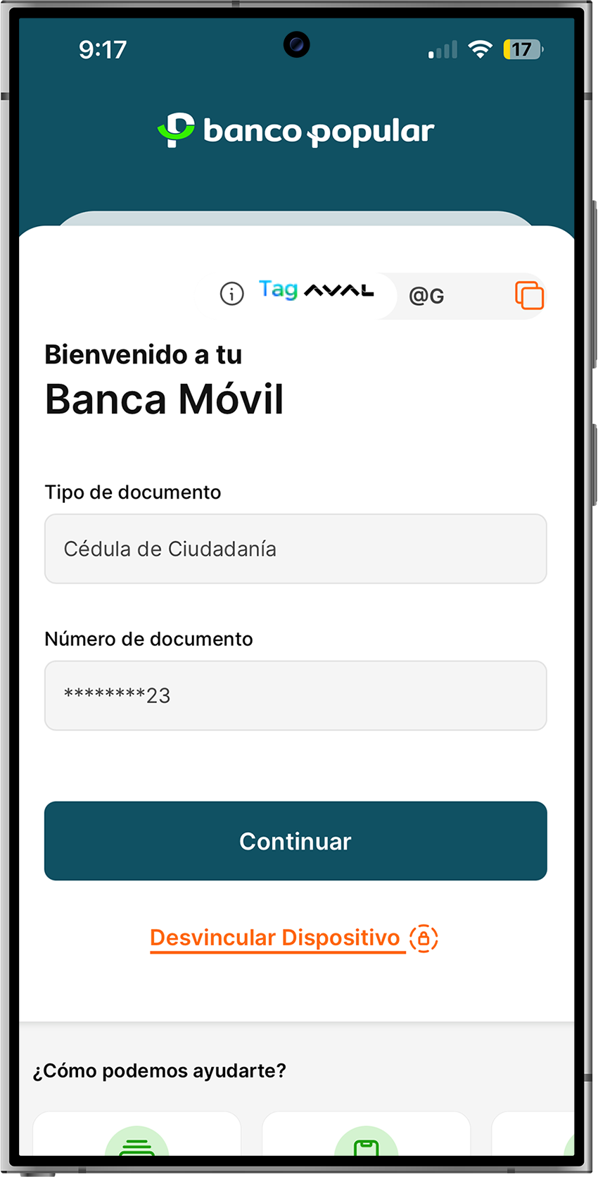 celular con imagen de como abrir tus bolsillos